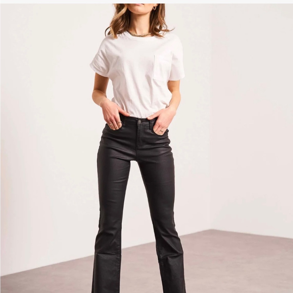 Black Leather Pants